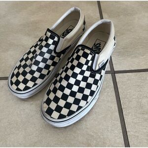 Vans Classic Slip On Checkboard Sneakers